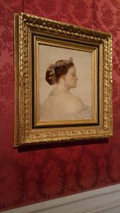 La Princesse Mathilde (étude pour "Le baptême du Prince Impérial") - Thomas Couture (vers 1856)